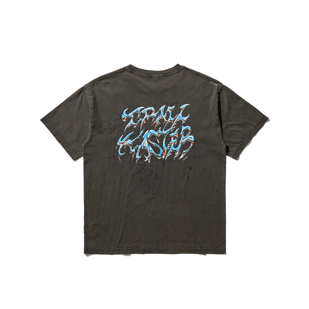 Satisfy MothTech™ T 恤 - 做旧黑色