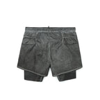 Satisfy Rippy™ 3" Trail Shorts - Aged Black