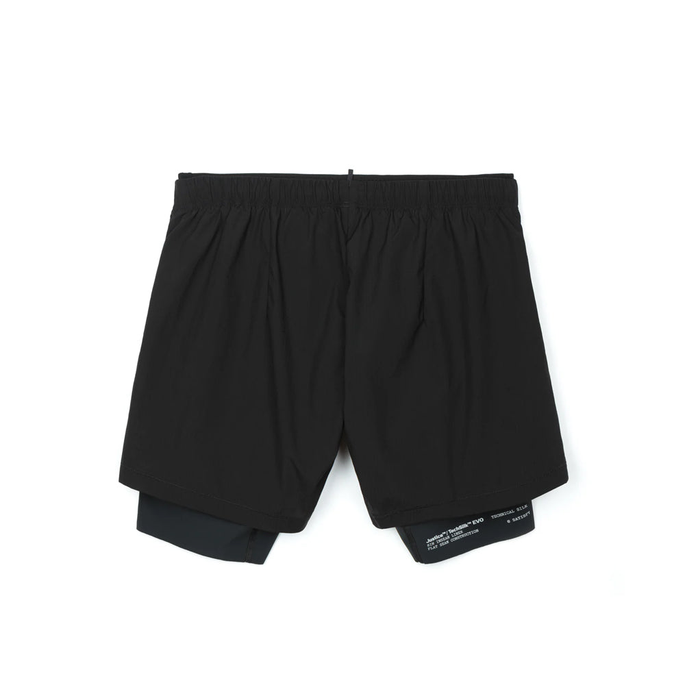 Satisfy TechSilk™ Cordura® 8" Shorts - Black