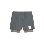 Satisfy TechSilk™ Cordura® 8" Shorts - Grey Stone