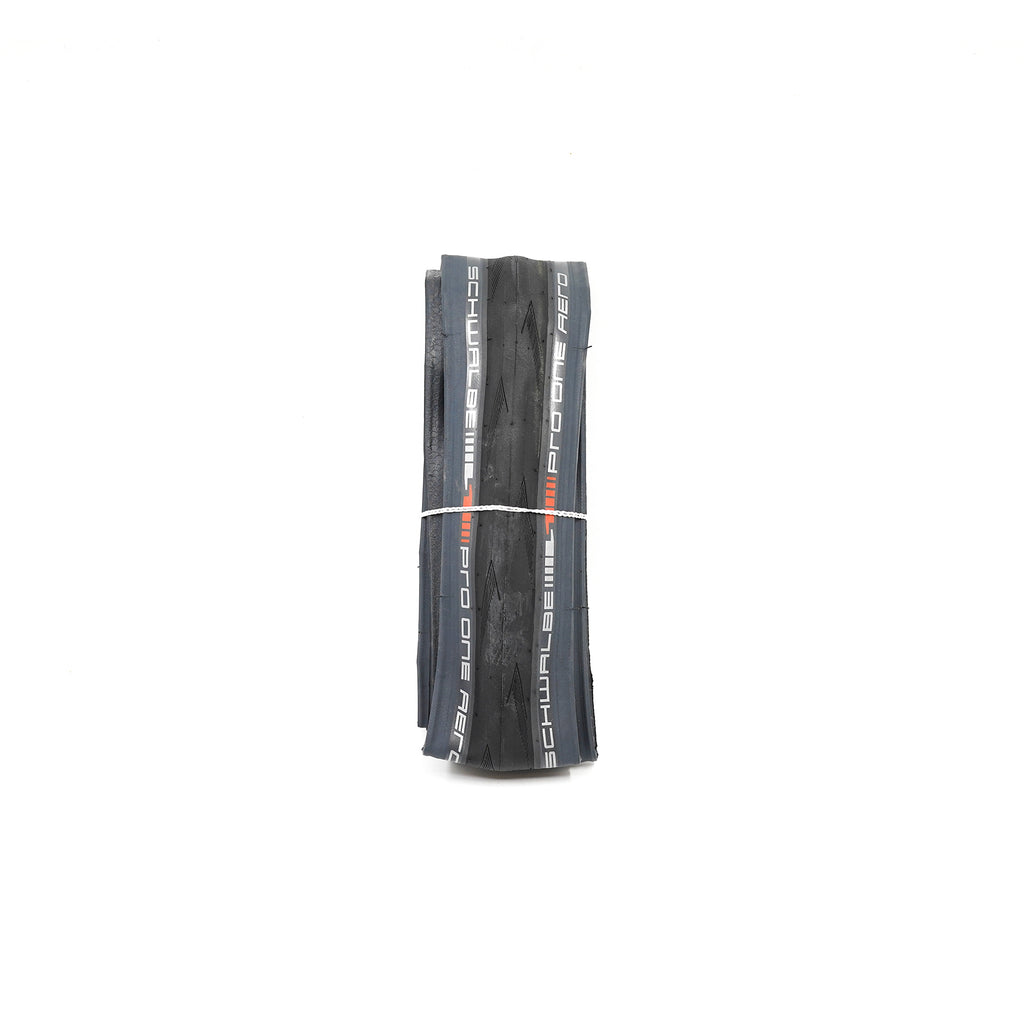 Schwalbe Pro One Aero Rear Tyre - Black/Graphite Wall (Addix Race)