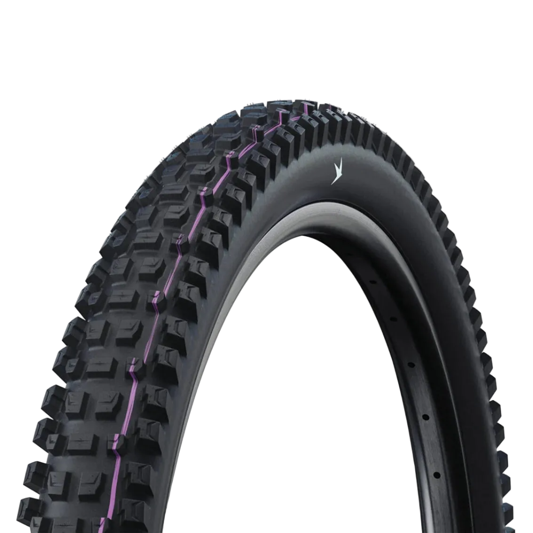 Schwalbe Shredda R Radial Gravity Pro Ultra Soft 27.5" TLR MTB Tyre - Black