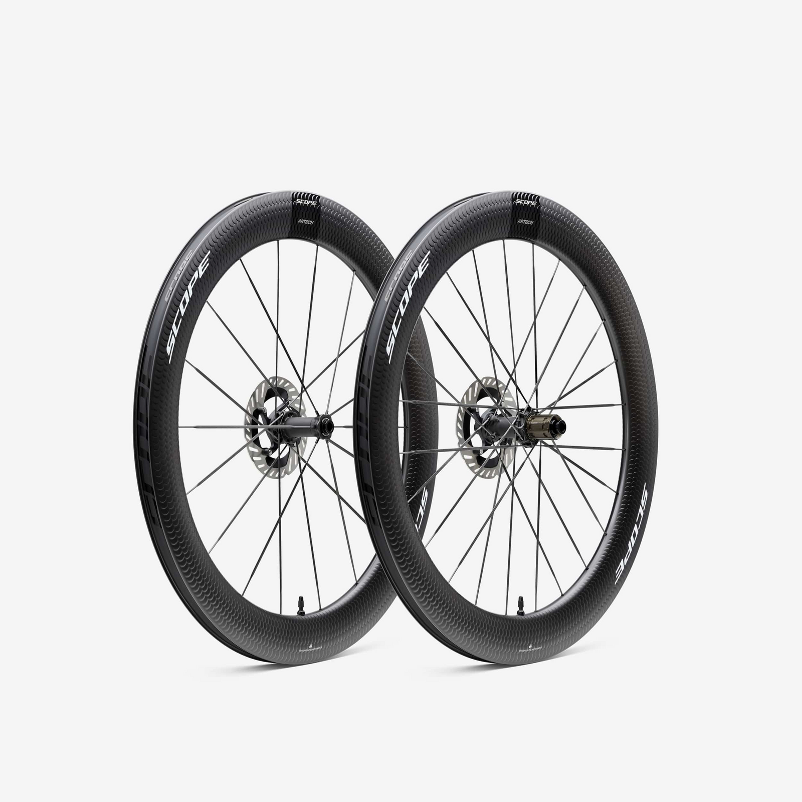 SCOPE Artech 6.A Road Disc Brake Wheelset - White