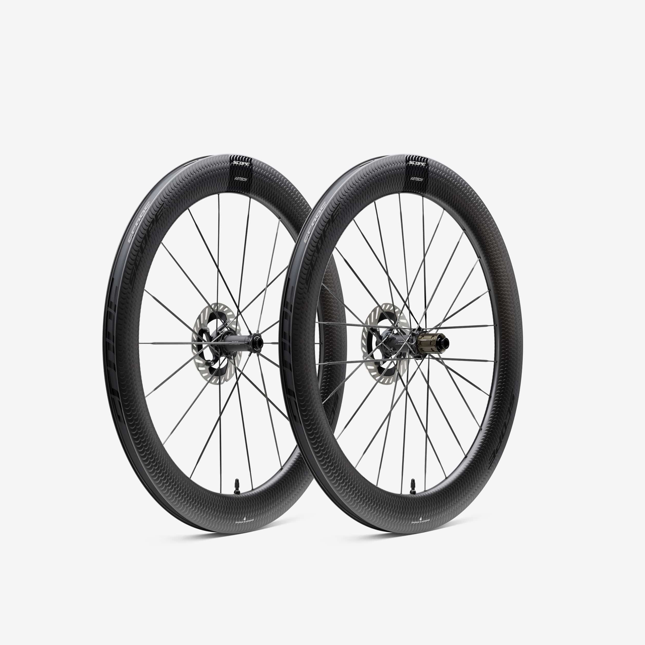 SCOPE Artech 6 Road Disc Brake Wheelset - Black
