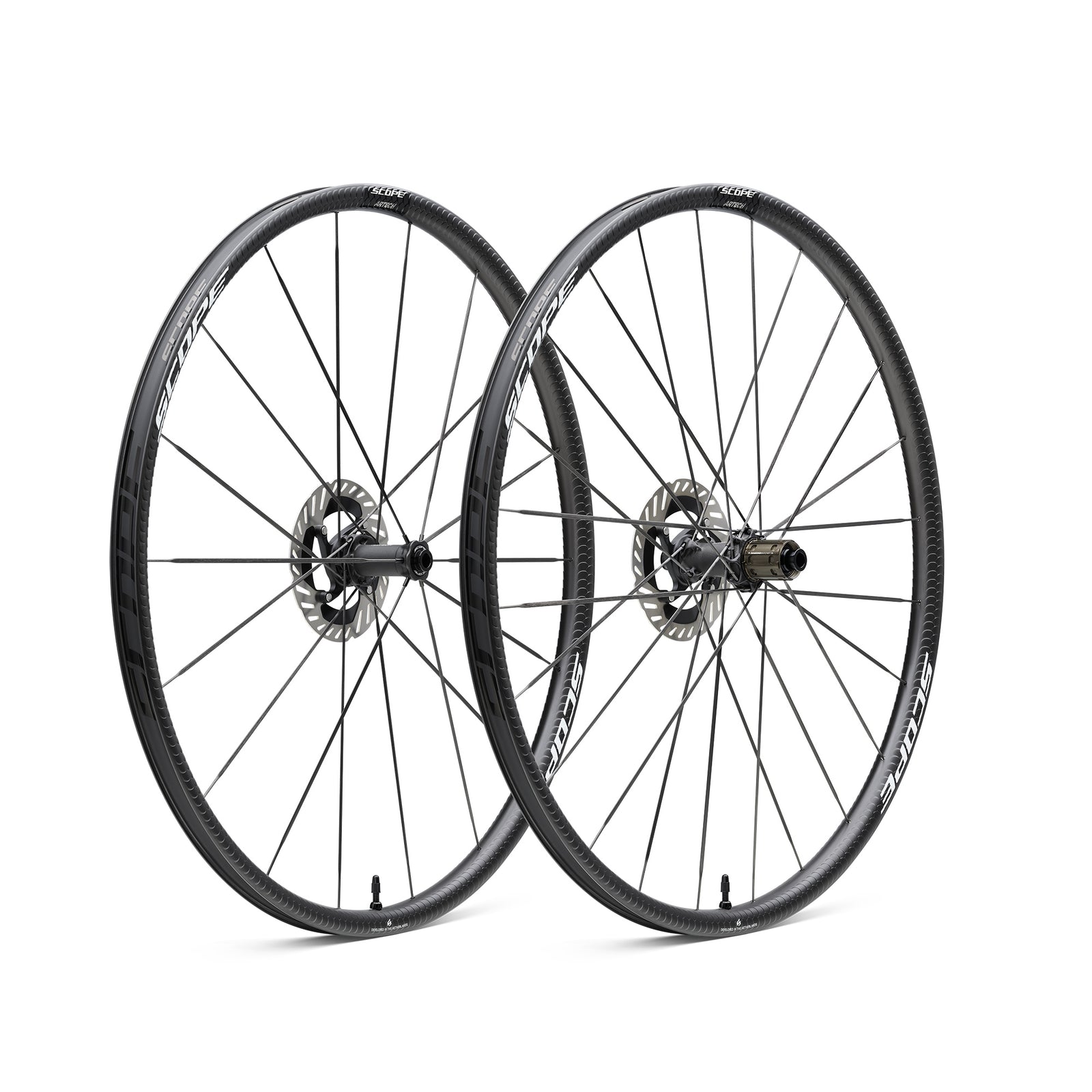 SCOPE Artech 2 Road Disc Brake Wheelset - White