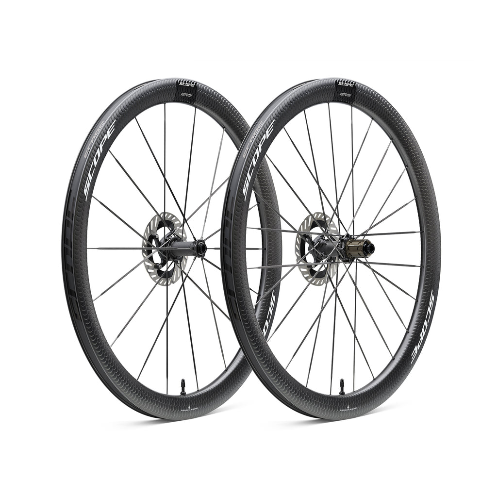 SCOPE Artech 4 Road Disc Brake Wheelset - White