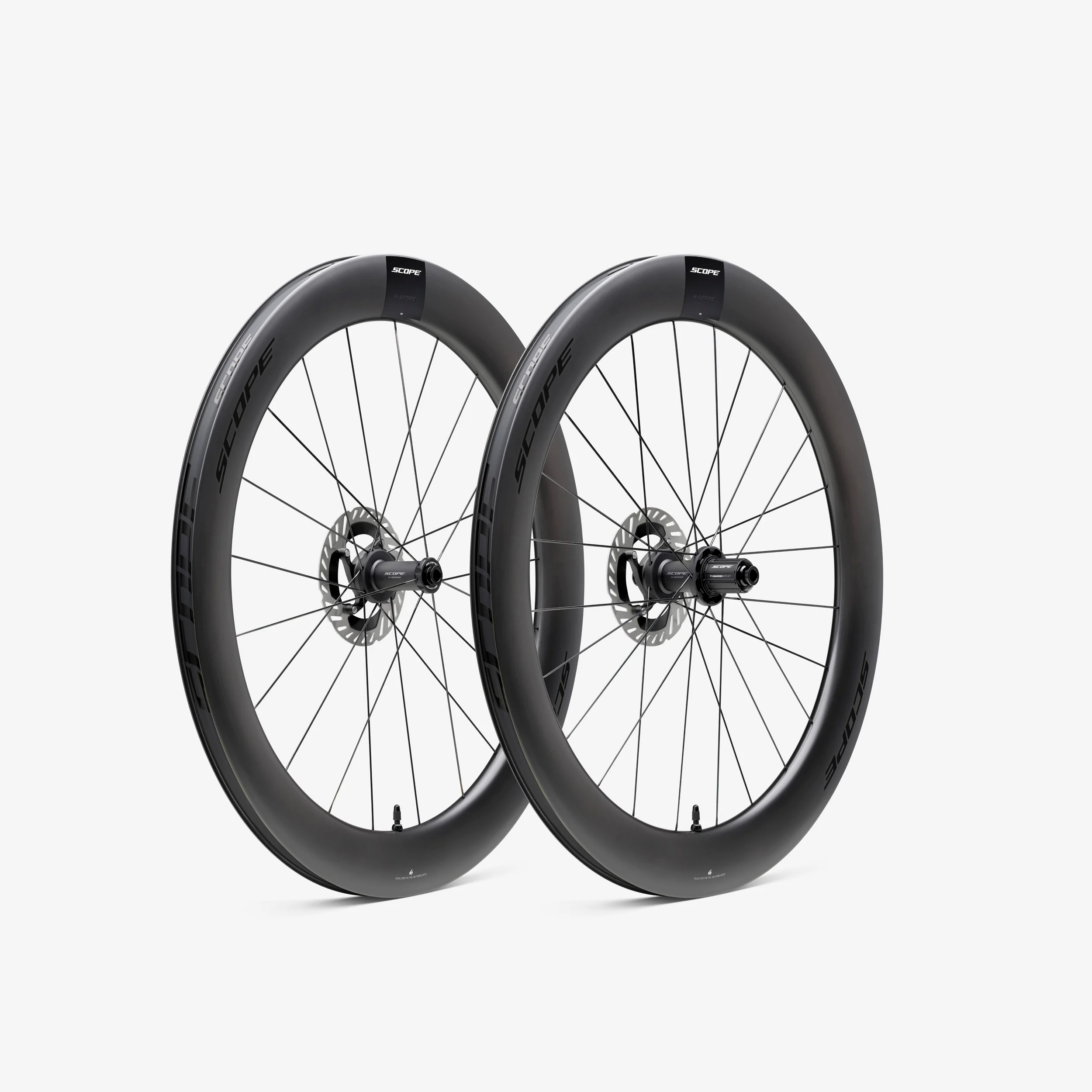 Scope R6 Disc Brake Carbon Wheelset - Black