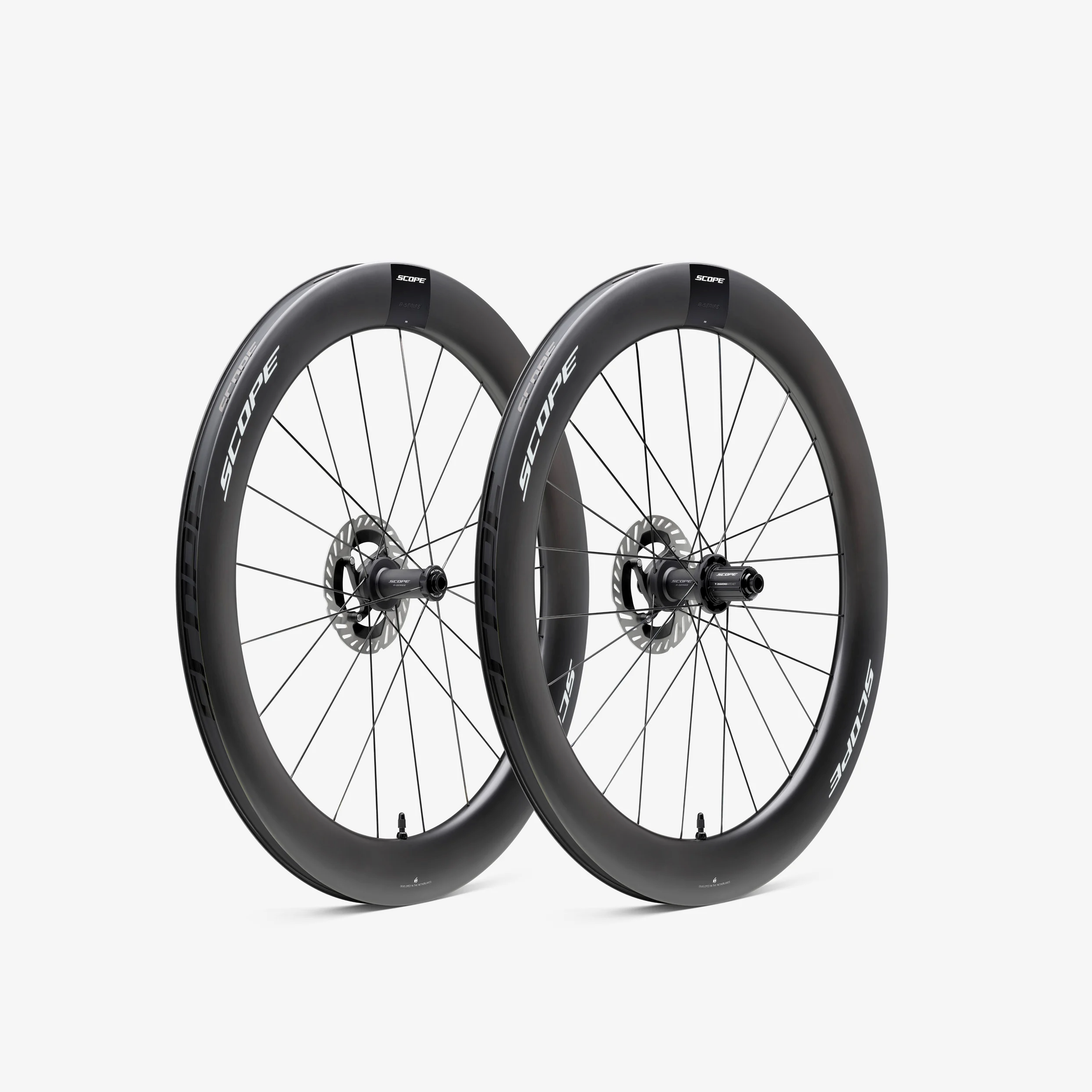 Scope R6 Disc Brake Carbon Wheelset - White