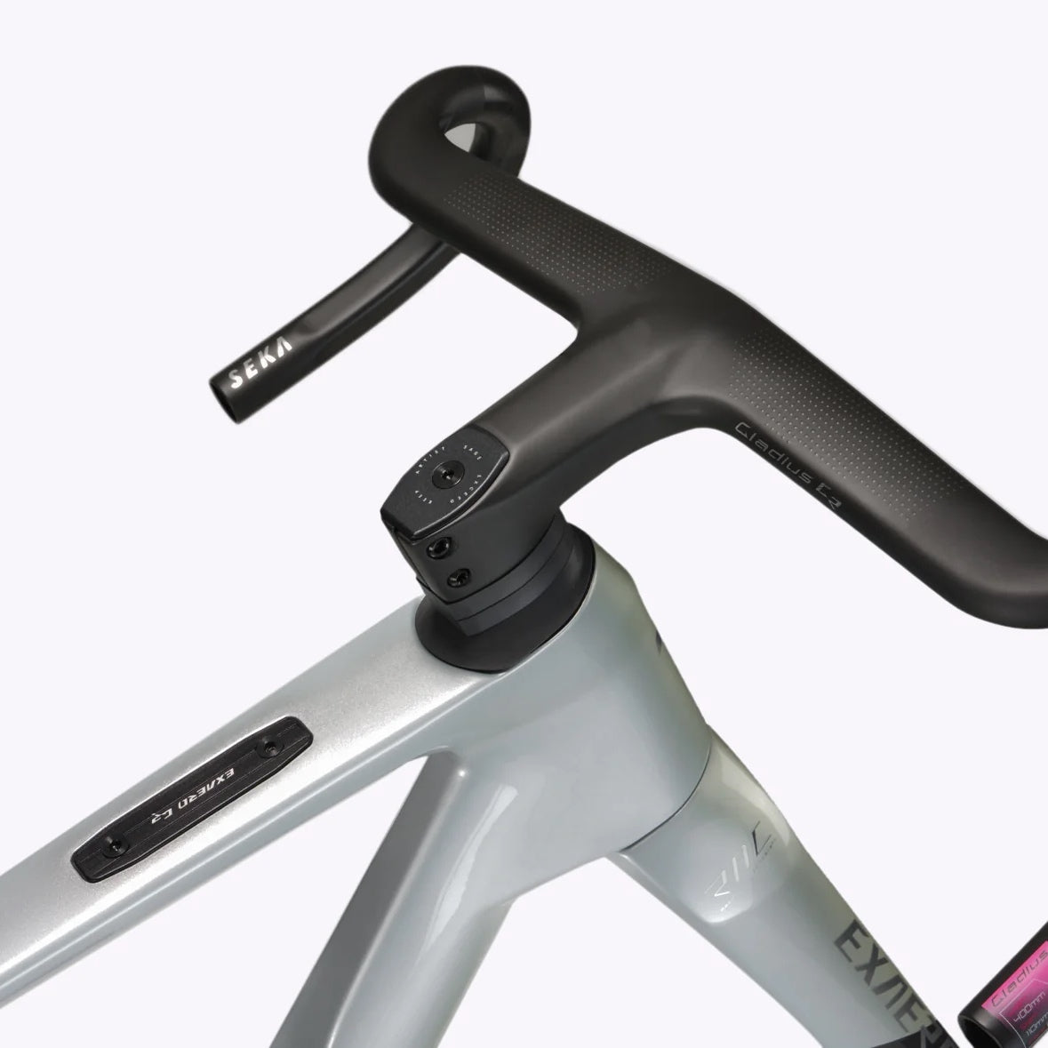 SEKA ExAero GR RDC Frameset - Stardust Silver