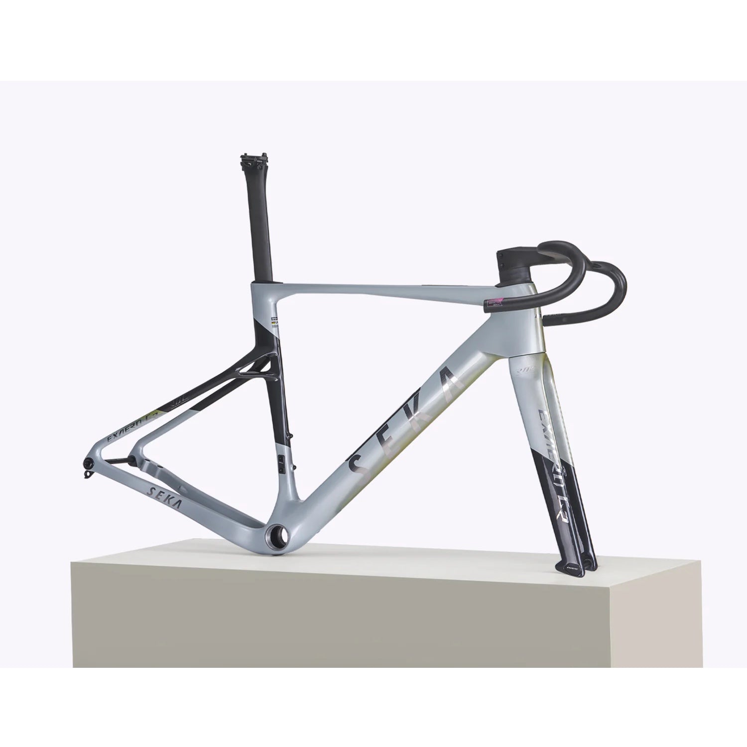 SEKA ExAero GR RDC Frameset - Stardust Silver