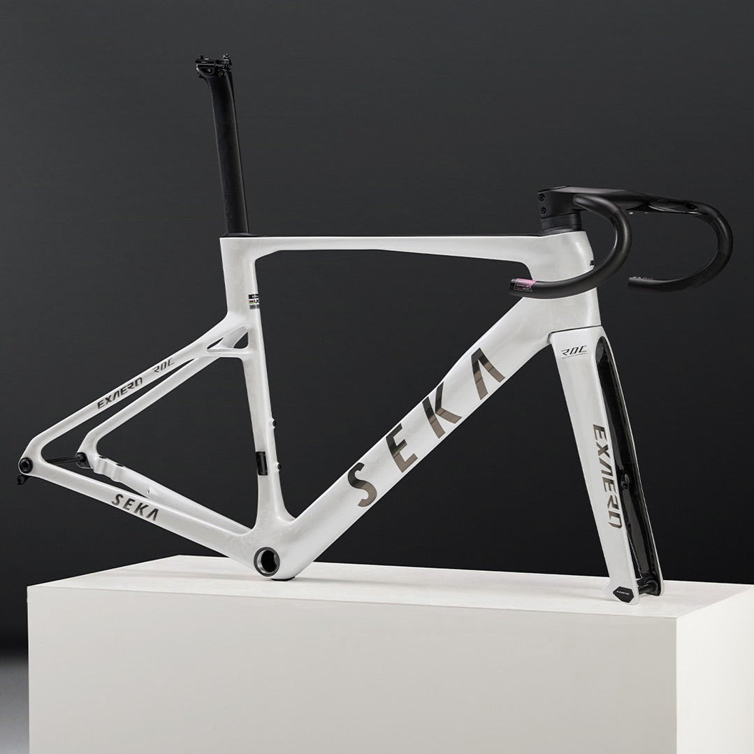 SEKA ExAero Road RDC Frameset - Marble White