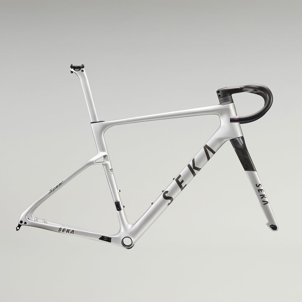 SEKA Spear Frameset - Achromatic Silver