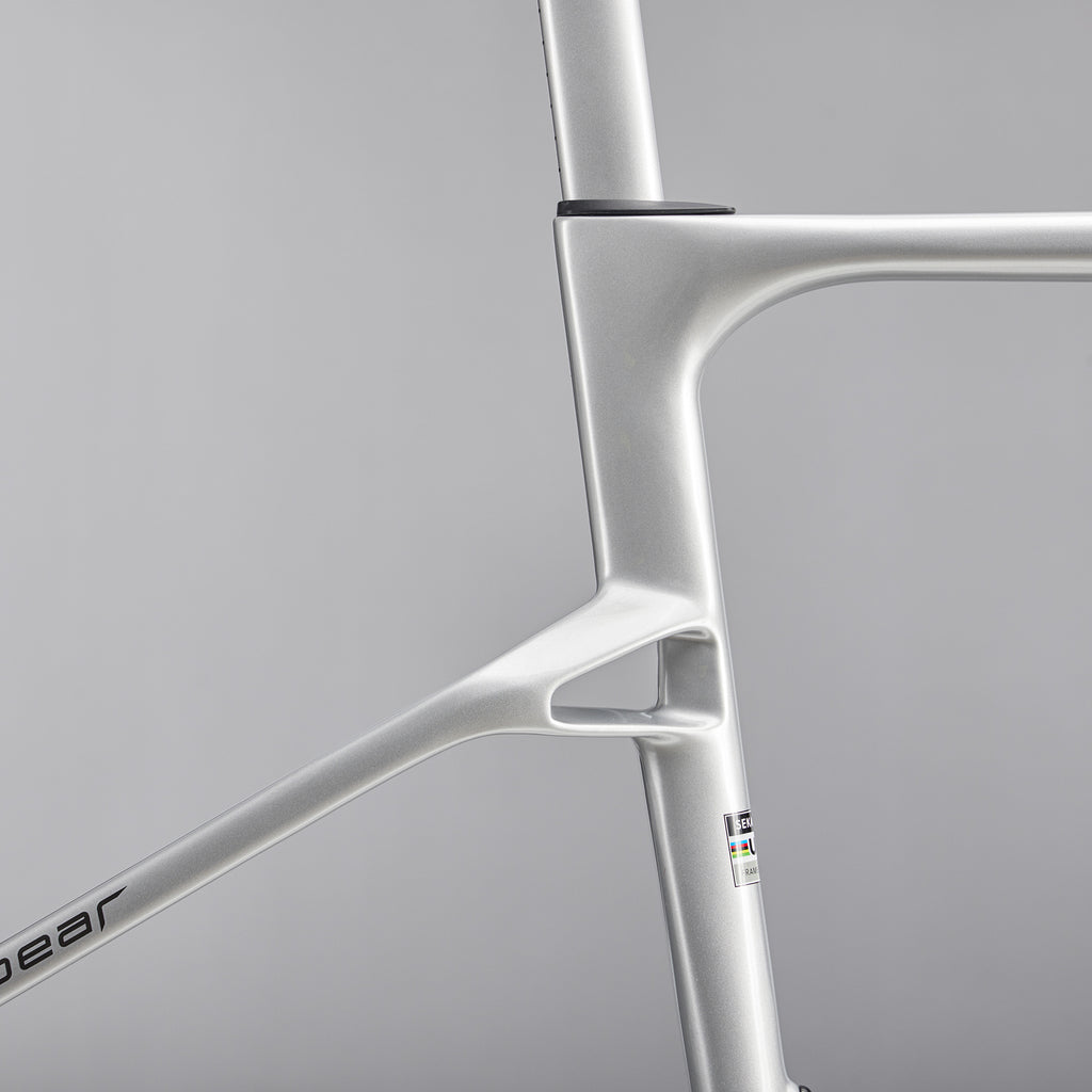 SEKA Spear Frameset - Achromatic Silver