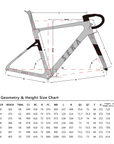 SEKA Spear RDC Carbon Road Disc Frameset - Ultra White