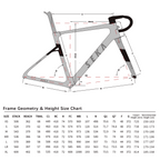 SEKA Spear RDC Carbon Road Disc Frameset - Nighthawk Blue