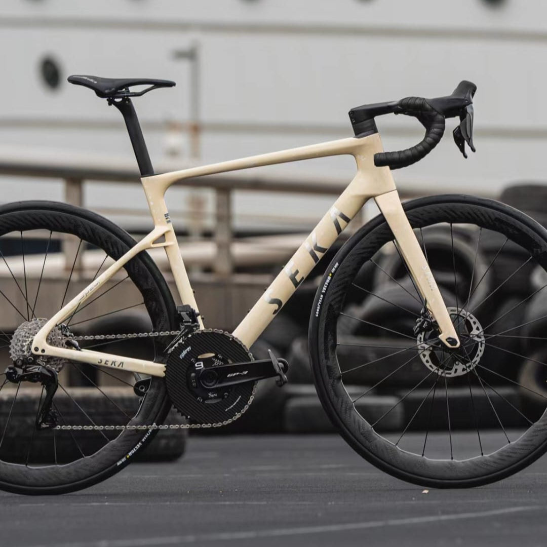 SEKA Spear Carbon Road Disc Frameset - Cosmic Beige
