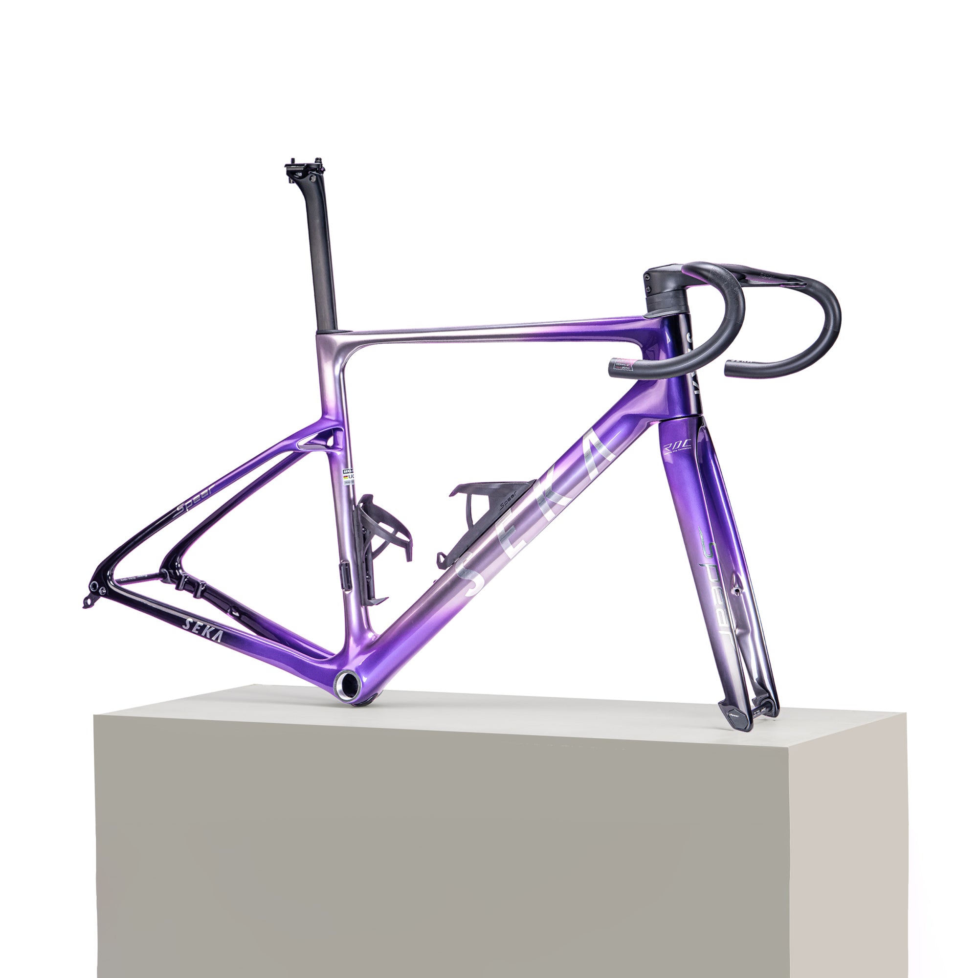 SEKA Spear RDC Carbon Road Disc Frameset - Thorian Purple