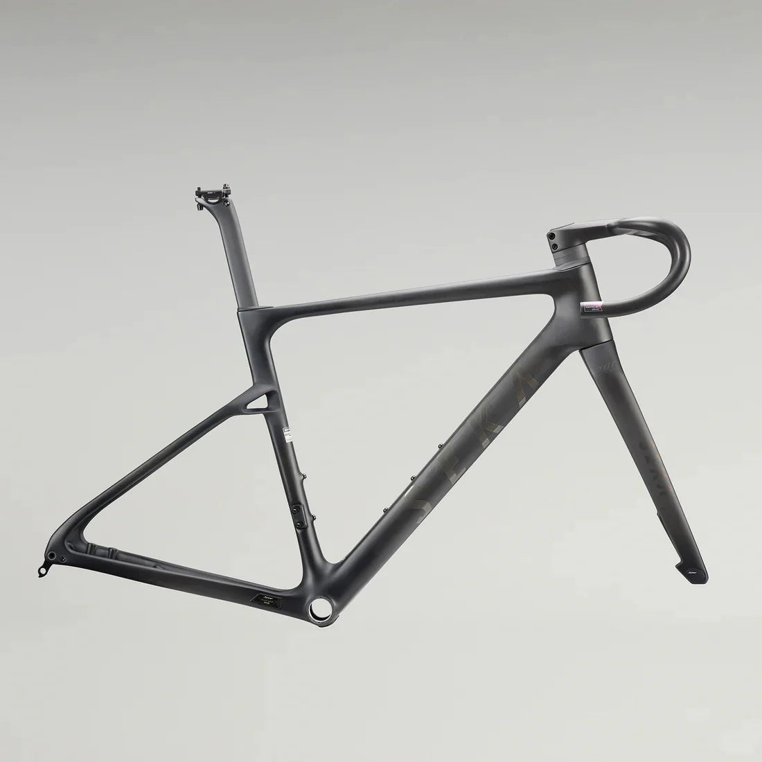 SEKA Spear RDC Carbon Road Disc Frameset - Shadow Black