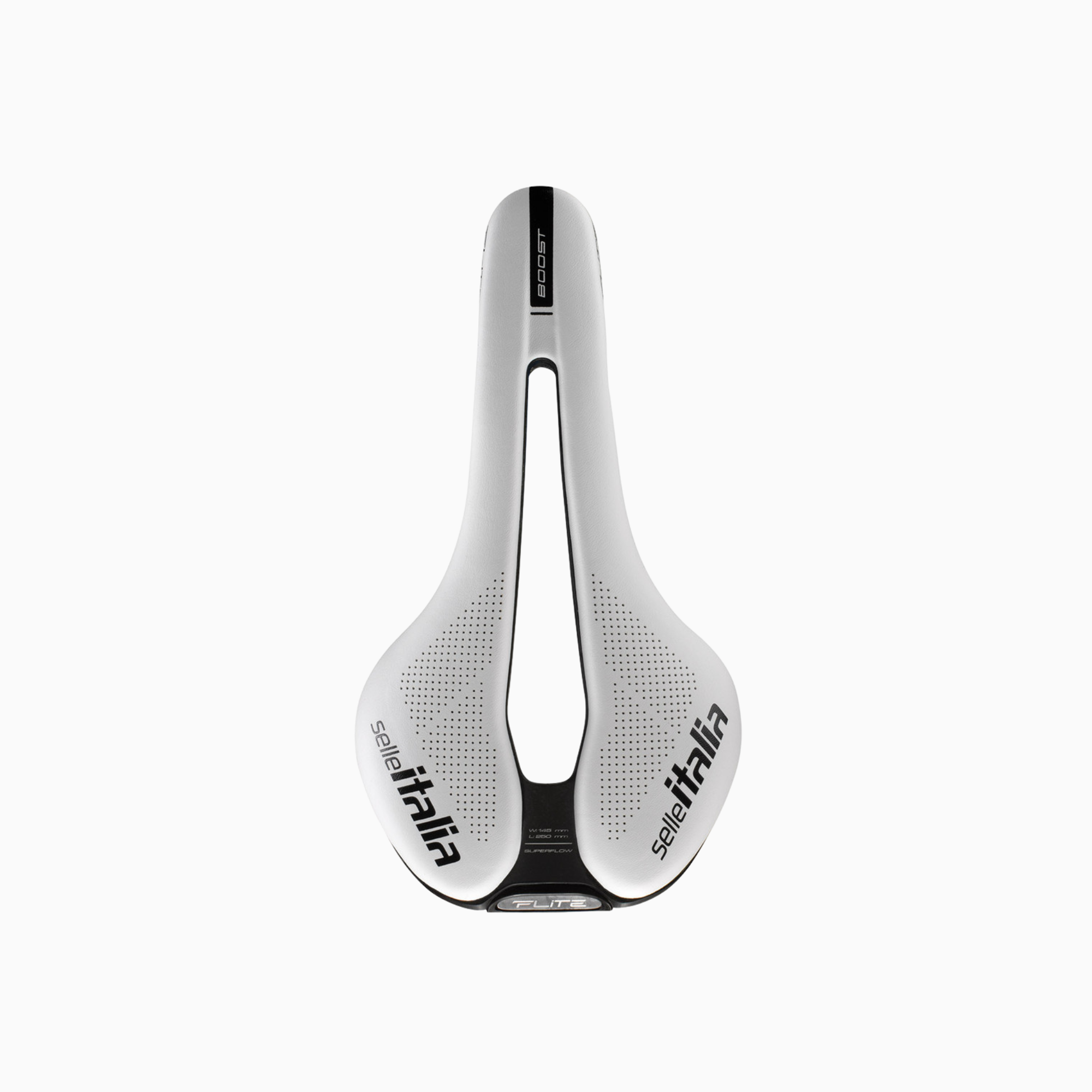 Selle Italia Flite Boost 套件 Carbonio Superflow - 白色