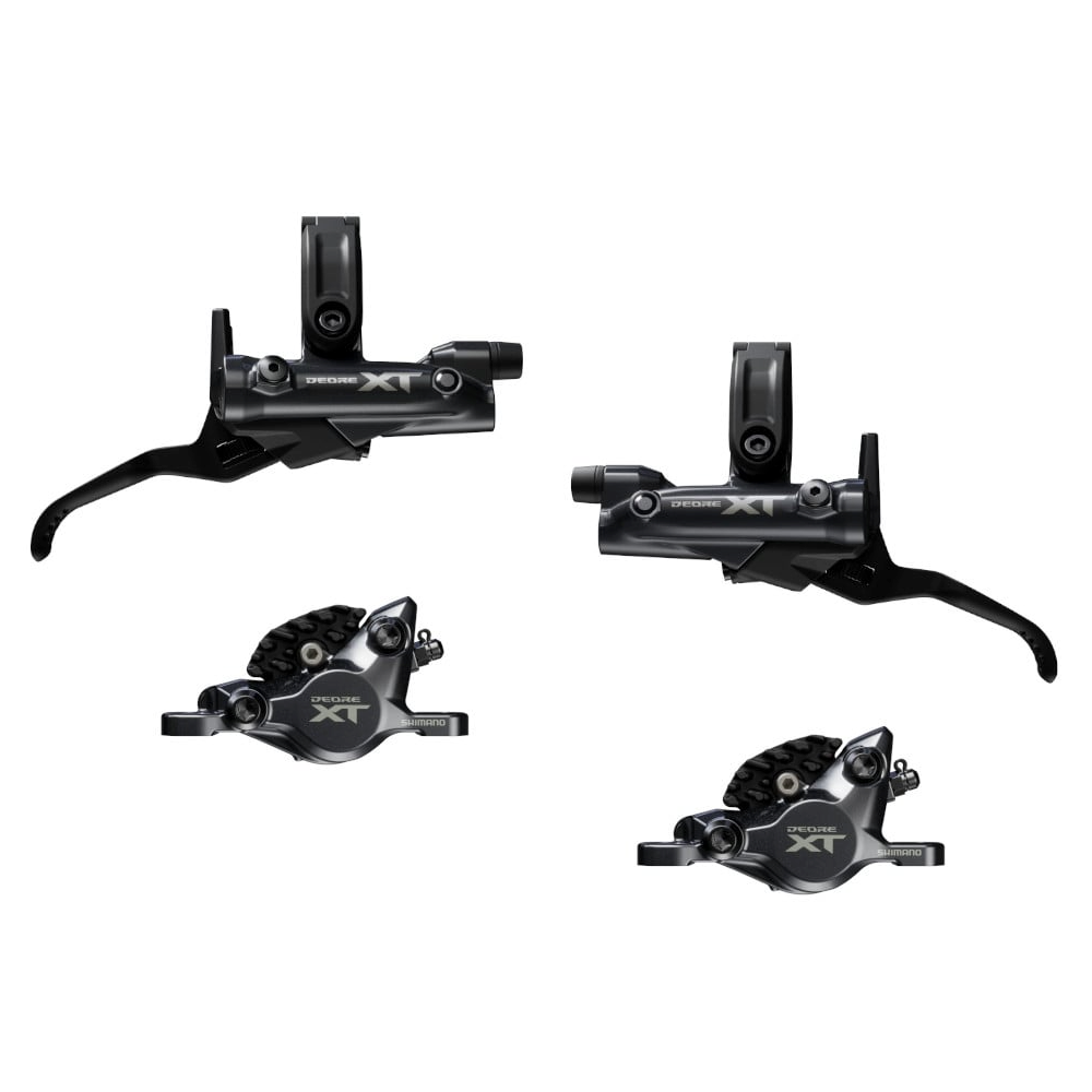 Shimano Deore XT BL-M8200 刹车杆 + BR-M8200 双活塞刹车卡钳 - 套装
