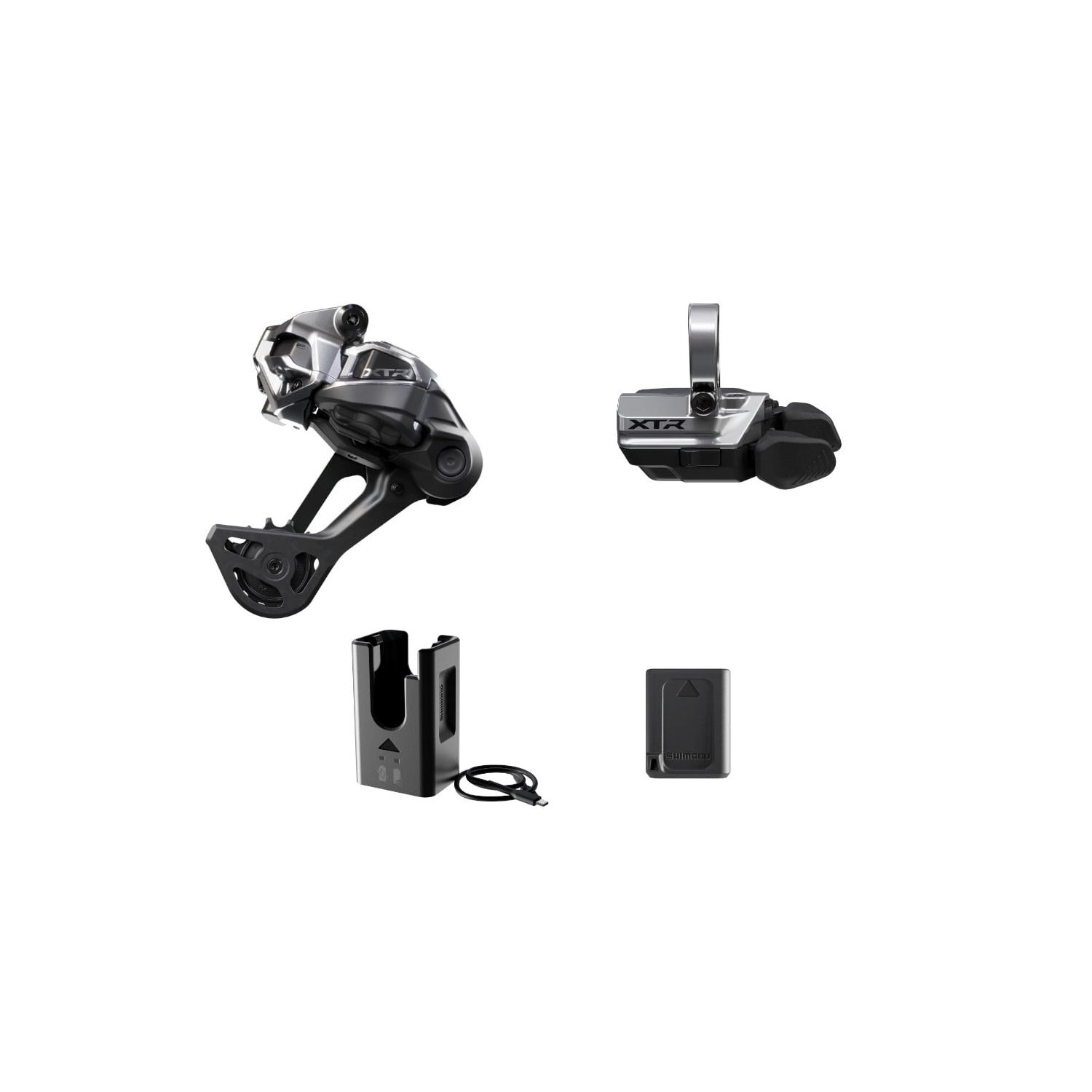 Shimano XTR M9250 Di2 Long Cage 12 Speed Upgrade Kit - RD-M9250-SGS / SW-M9250-R