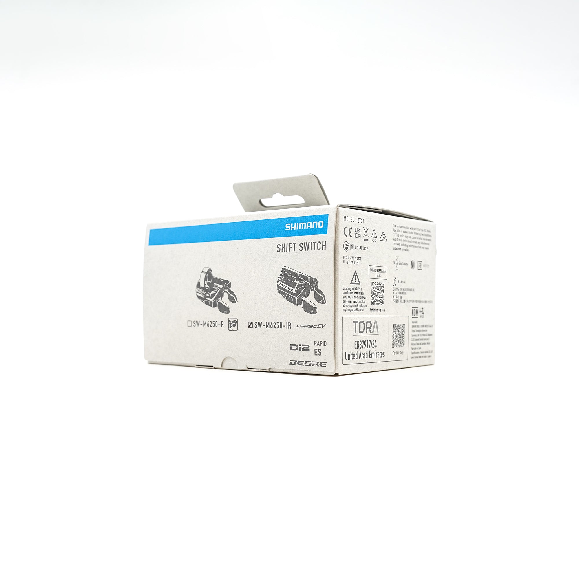 Shimano DEORE Di2 SW-M6250-IR I-Spec EV Shifter - Right