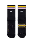 Shyu Racing Running Socks - Black/Pastel/Amber