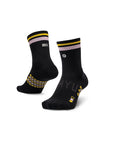 Shyu Racing Running Socks - Black/Pastel/Amber