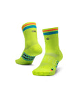 Shyu Racing Running Socks - Volt/Pacific/Orange