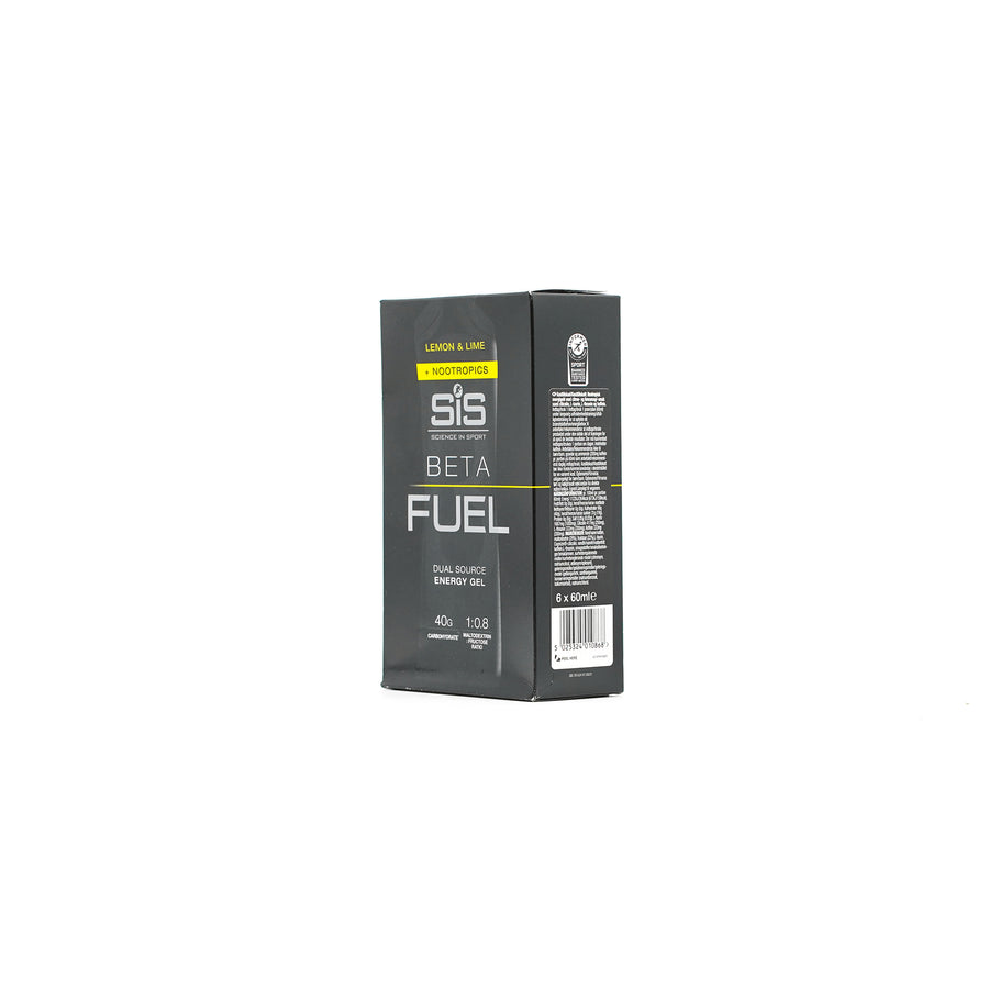 SIS Gel Beta Fuel Nootropics - Lemon & Lime 6 Pack