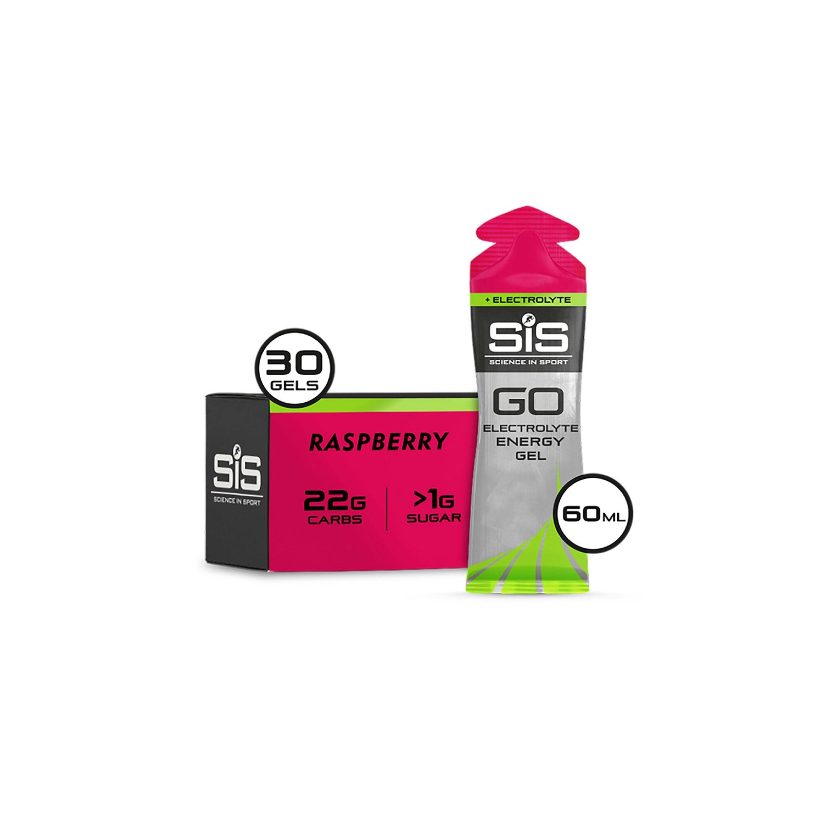 SIS Go Plus 等渗能量胶 - 柠檬和青柠味