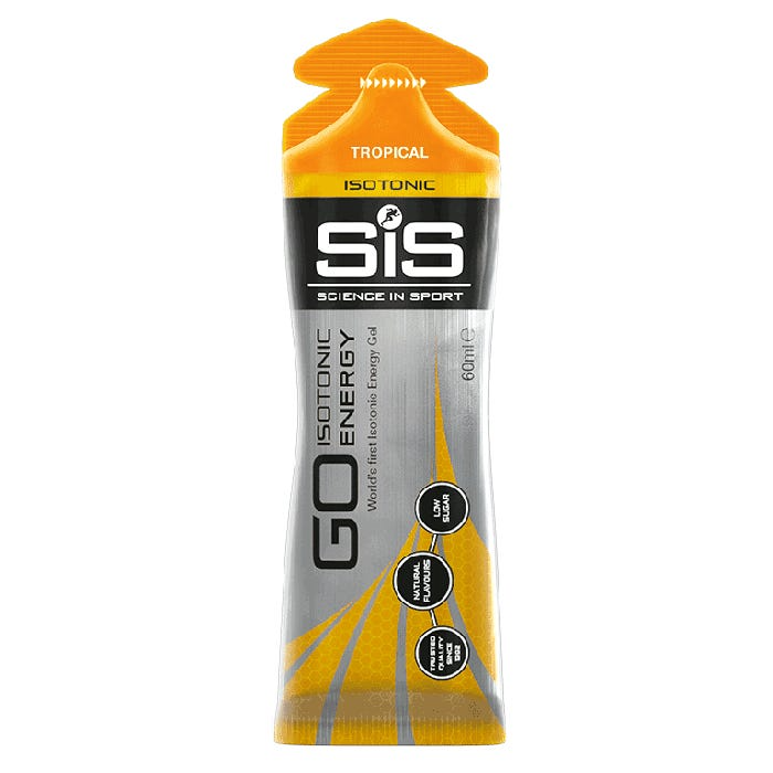 SIS Go Plus Isotonic Energy Gels - Tropical (Single Serving)