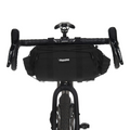 skingrowsback Overnighter Handlebar Bag 11 Litre - Black