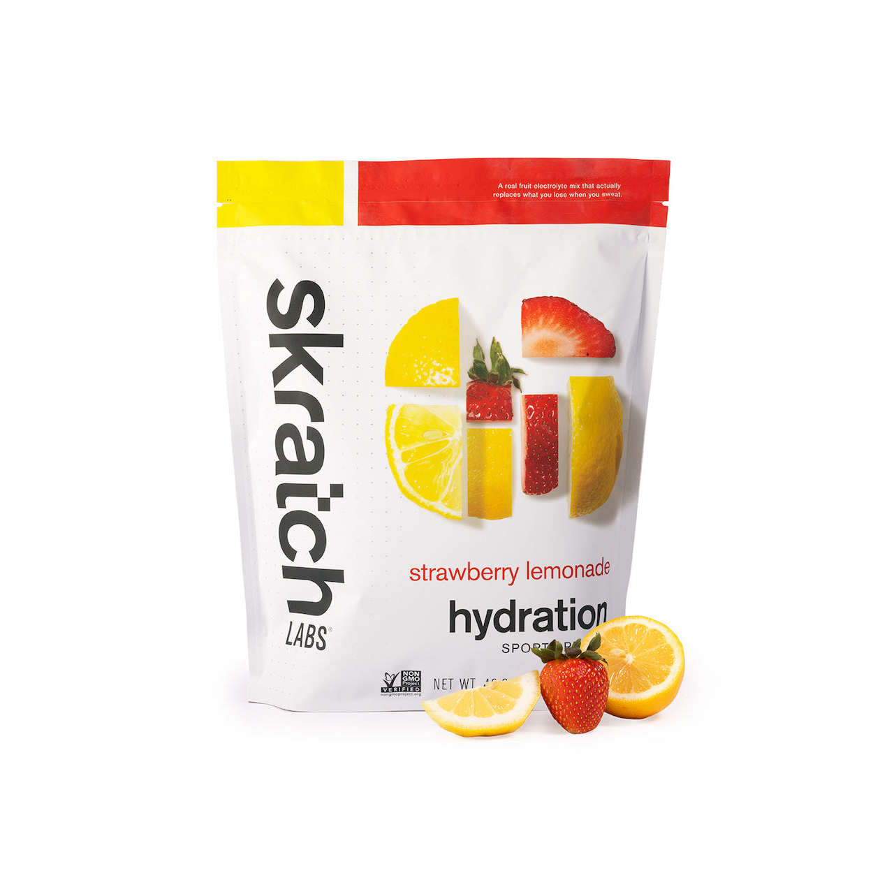 Skratch Labs Sport Hydration Drink Mix 1320g Strawberry Lemonade