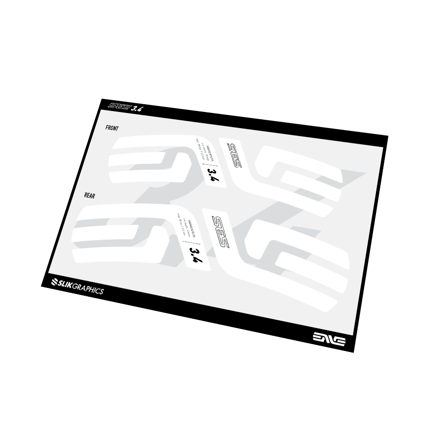 Slik Graphics Decal Kit for ENVE SES 4.5 Disc Brake