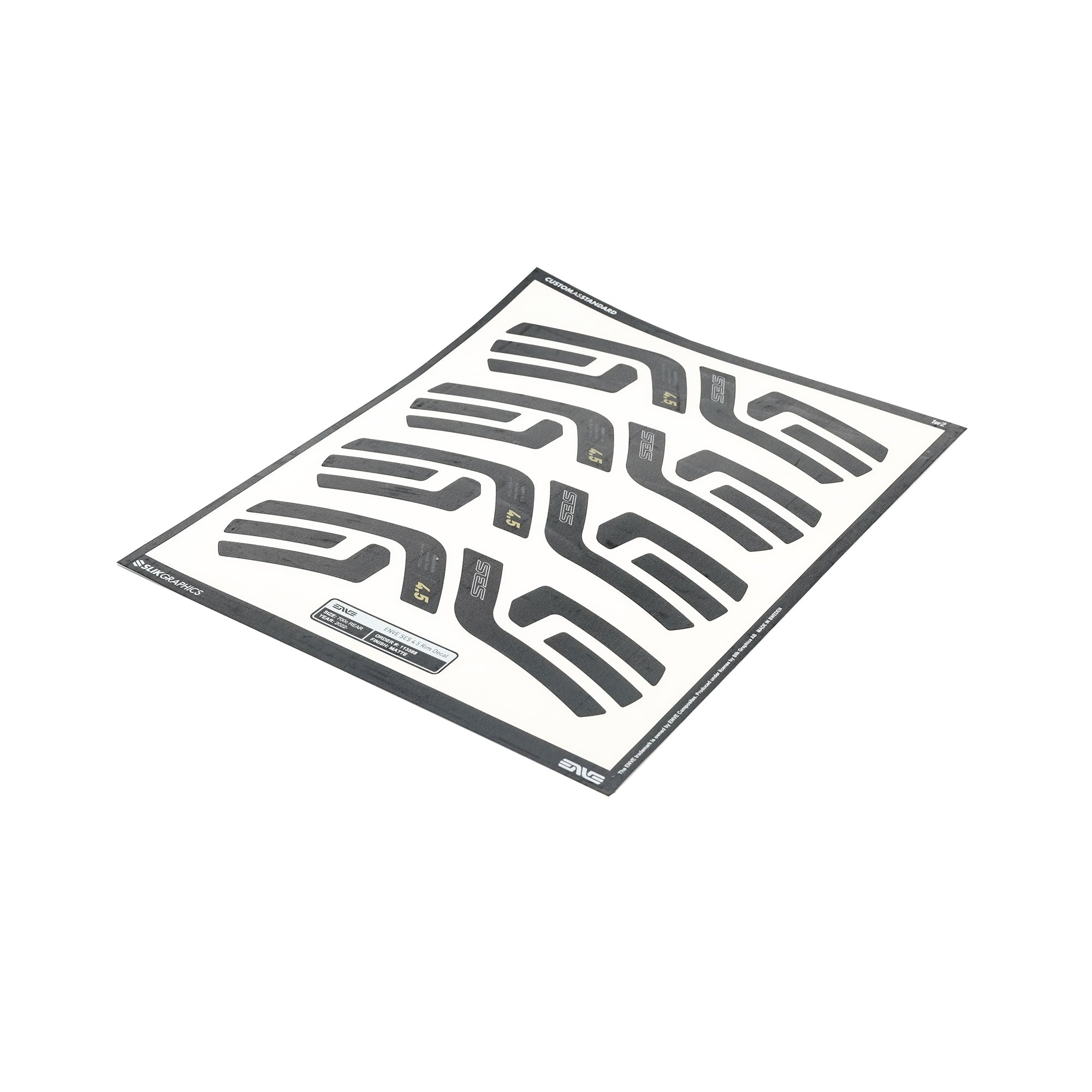 Slik Graphics Decal Kit for ENVE SES 4.5 Disc Brake