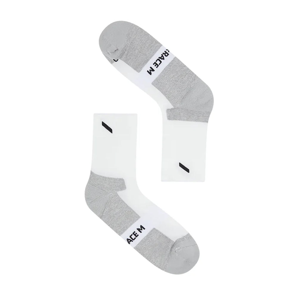 Soar Crew Race Sock - White