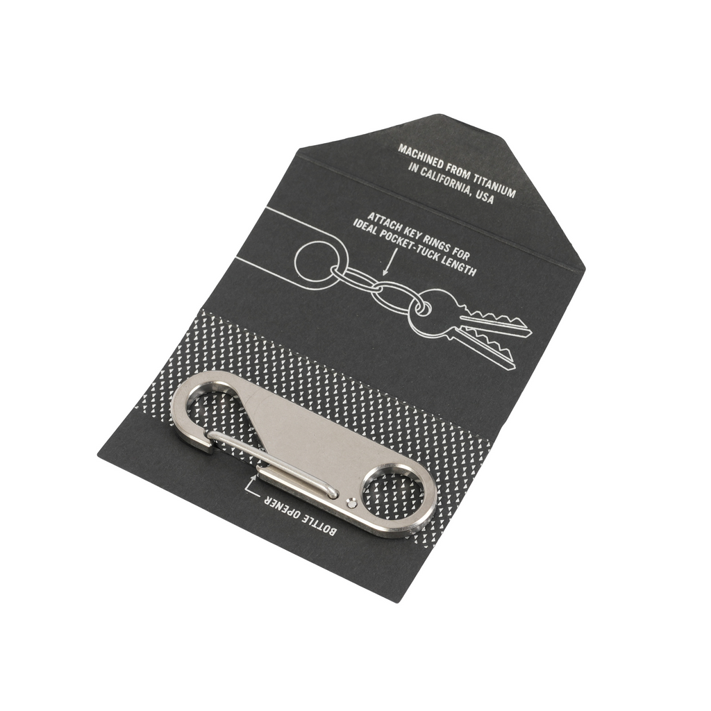 Spurcycle Ti Key Clip - Raw
