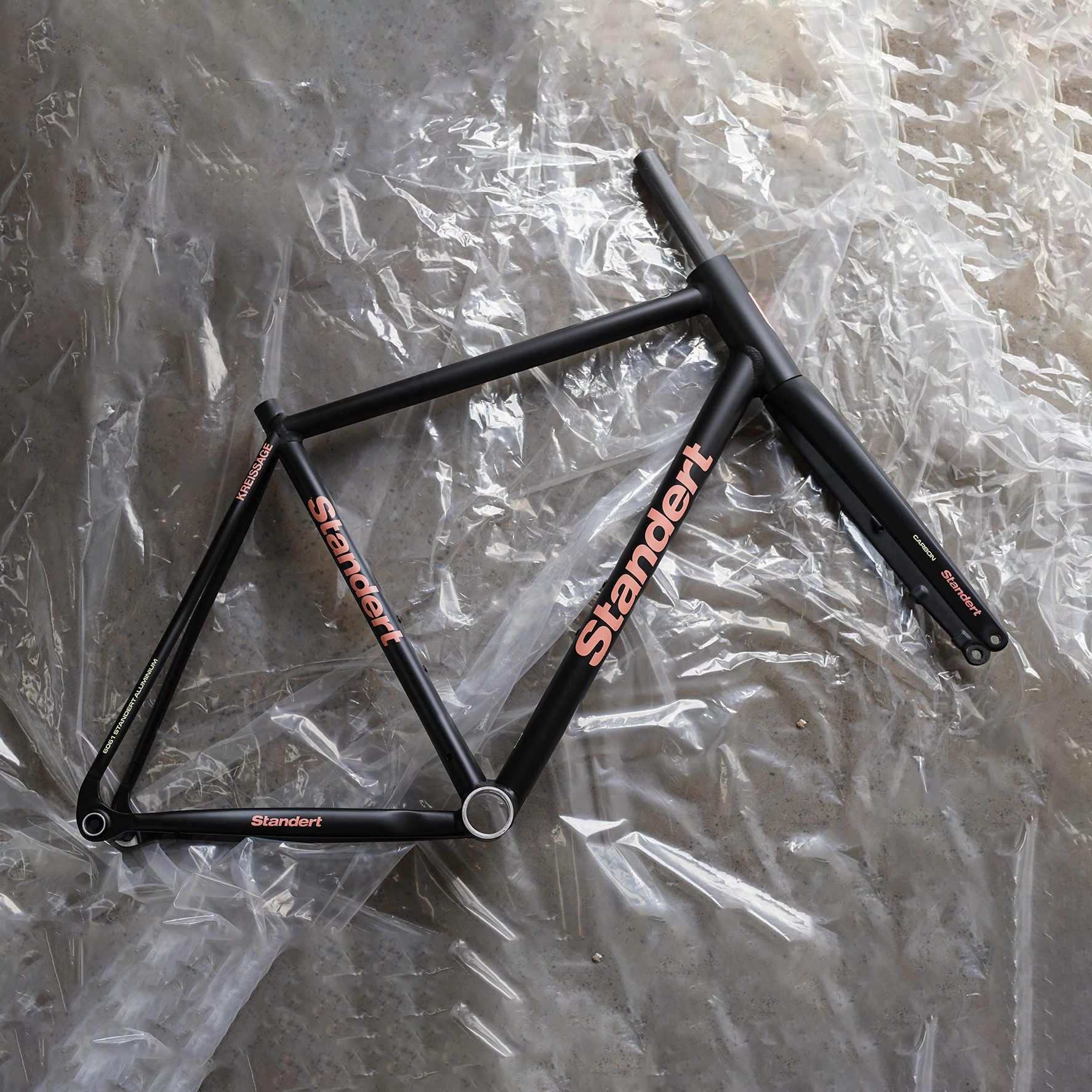 Standert Kreissage Frameset - Fly Black