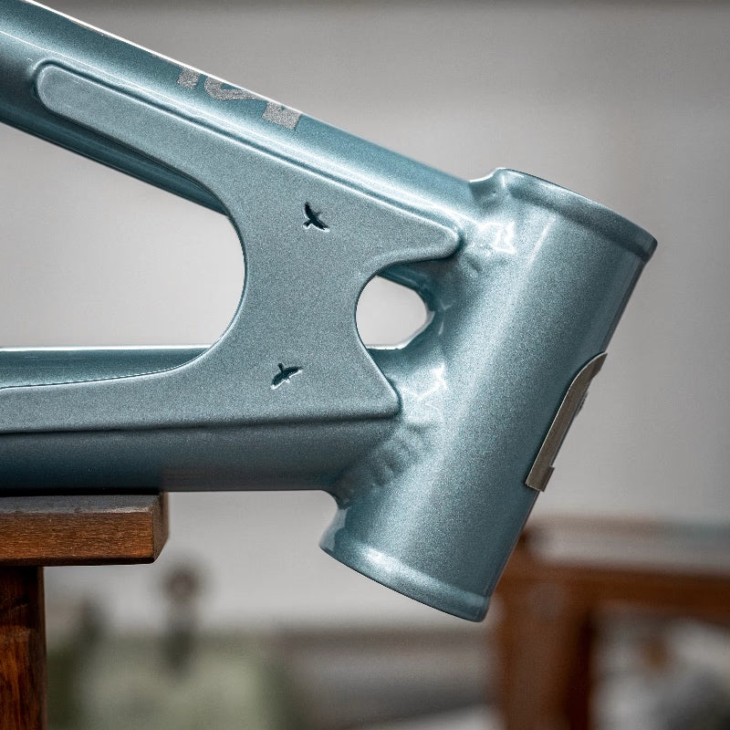 Starling Cycles Murmur Frame V1 - Ice Blue Custom Paint