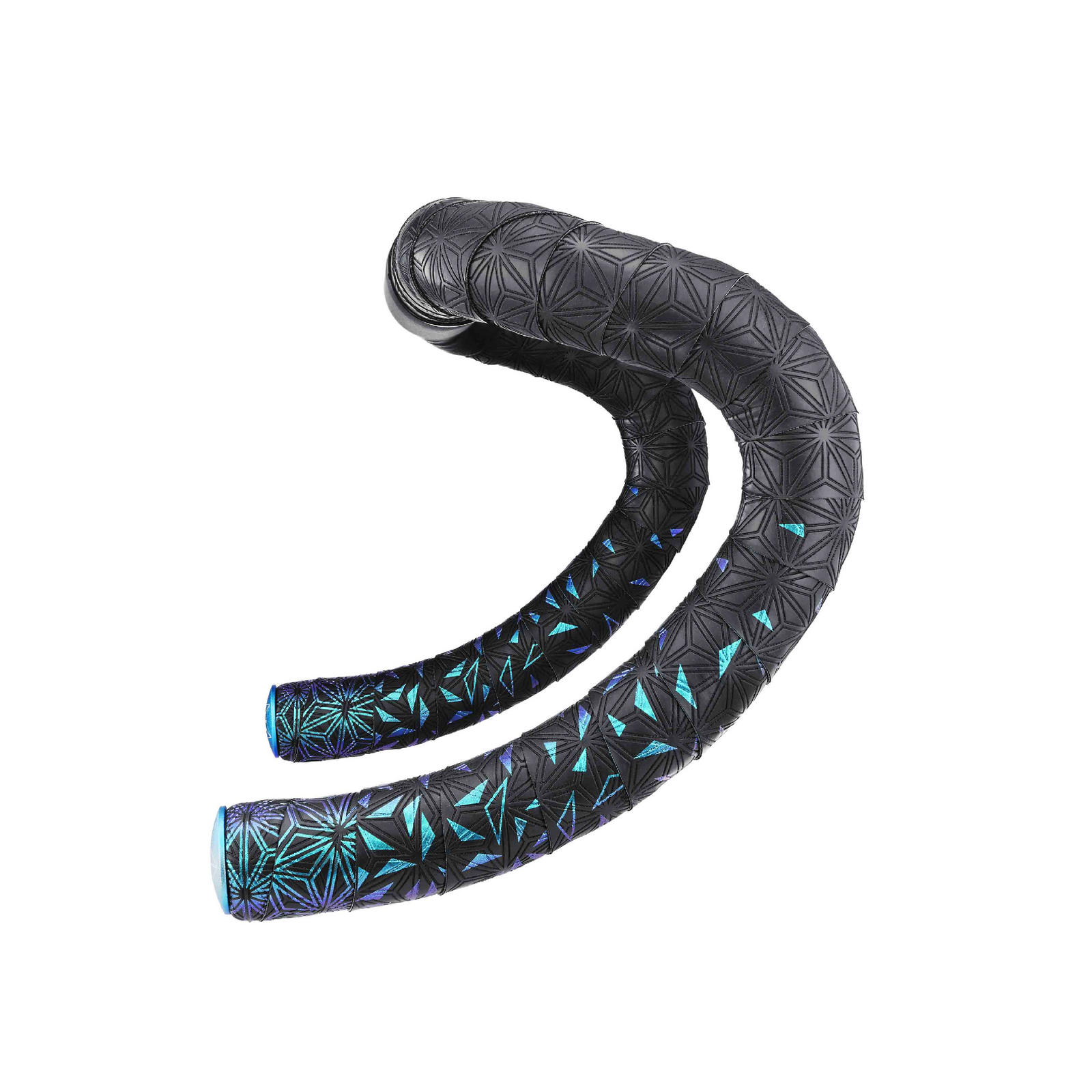Supacaz Super Sticky Kush Bar Tape - Star Fade – Blue Refractor