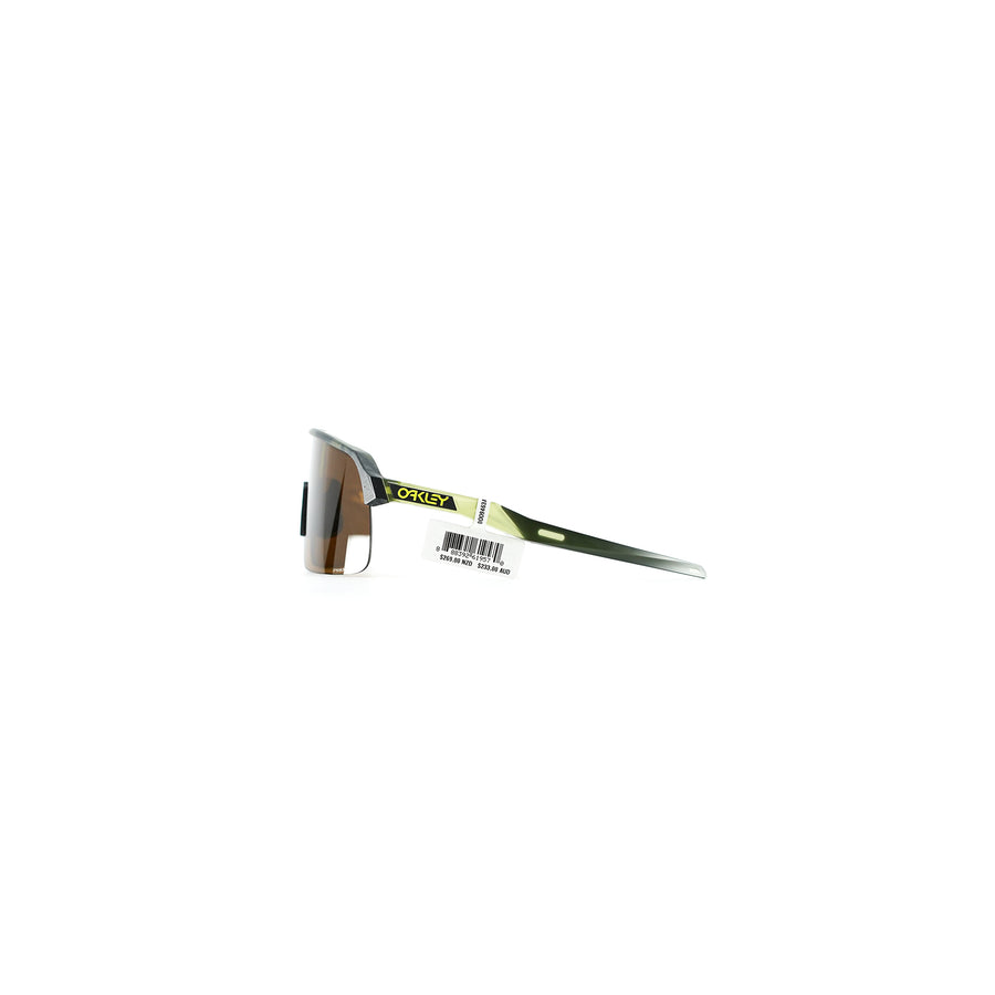Oakley Sutro Lite (Low Bridge Fit) Chrysalis Sunglasses - Matte Transparent Fern Swirl (Prizm Bronze Lens)