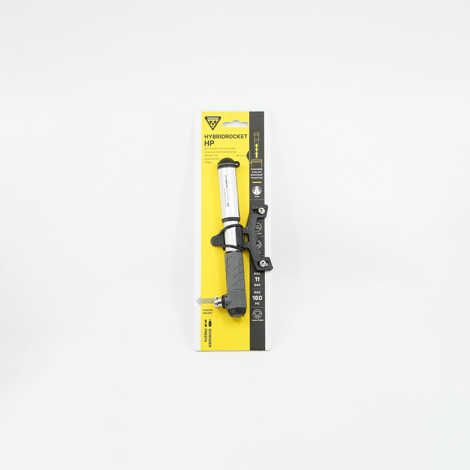 Topeak Hybrid Rocket HP - Silver