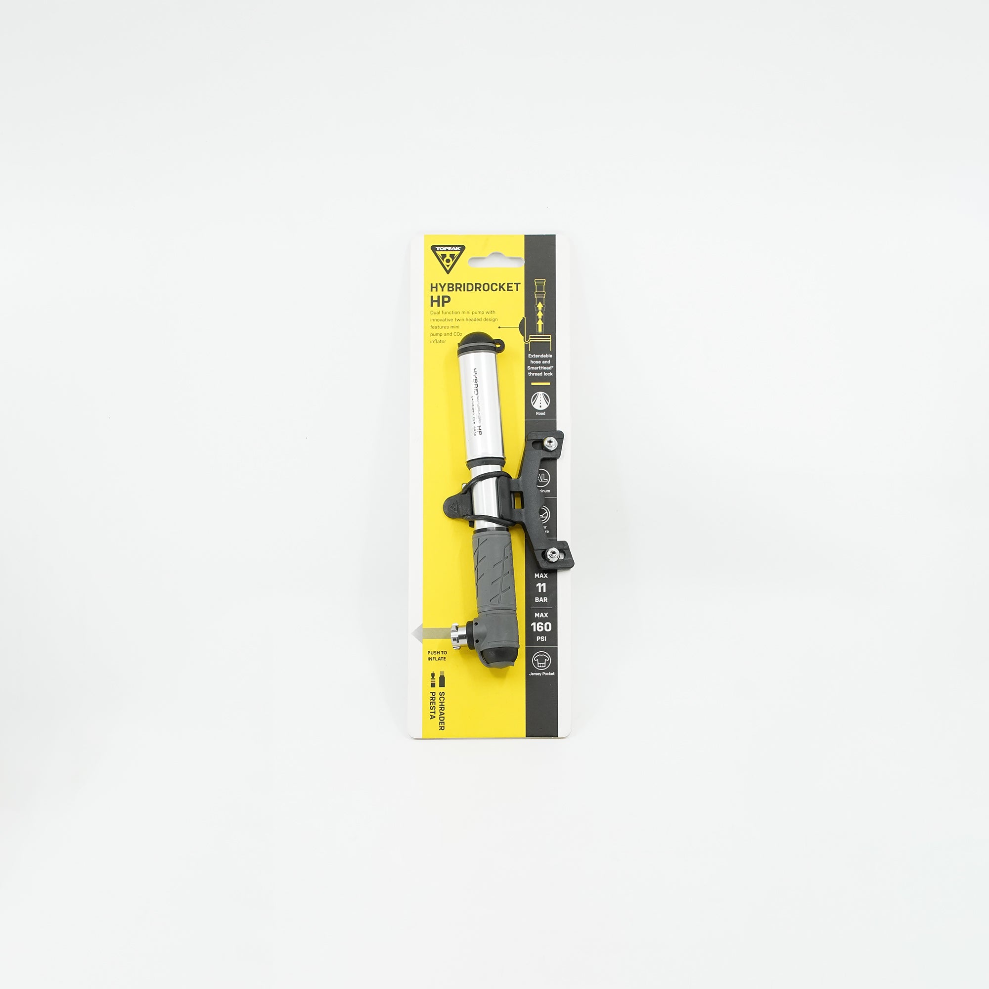 Topeak Hybrid Rocket HP - Silver
