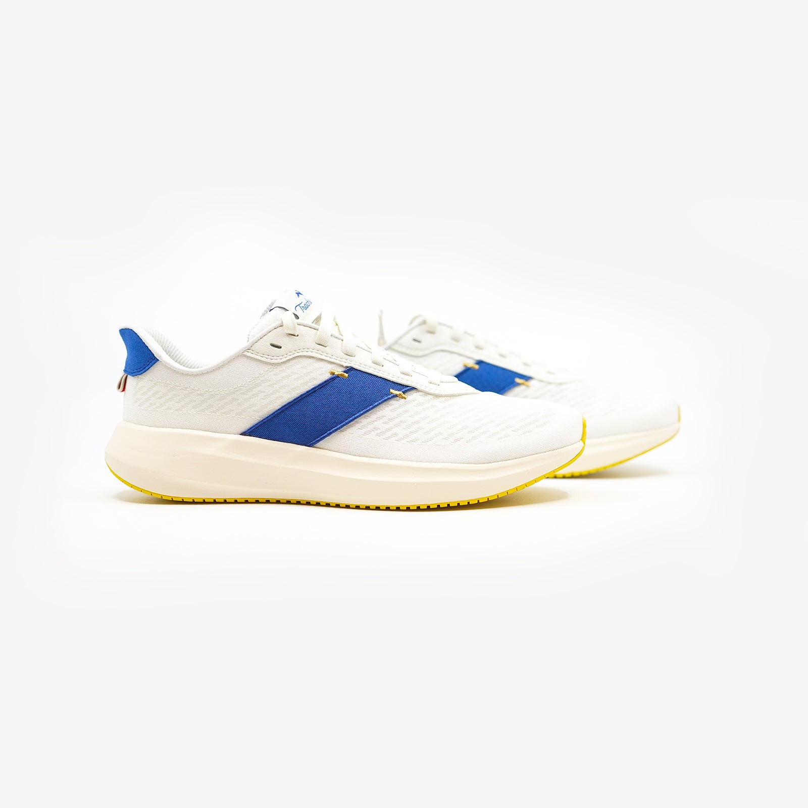 Tracksmith Eliot Runner - Light Gray/Royal Ivory