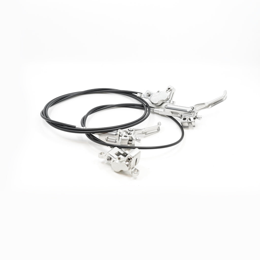 Trickstuff Direttissima Disc Brake Set - Silver