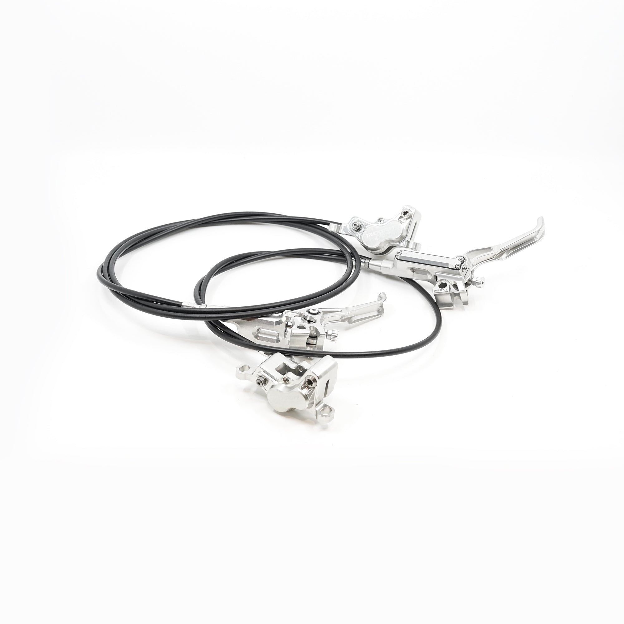 Trickstuff Direttissima Disc Brake Set - Silver