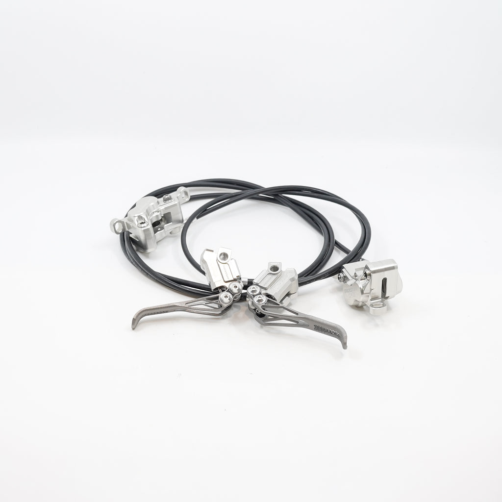 Trickstuff Piccola HD Titanium Disc Brake Set - Silver