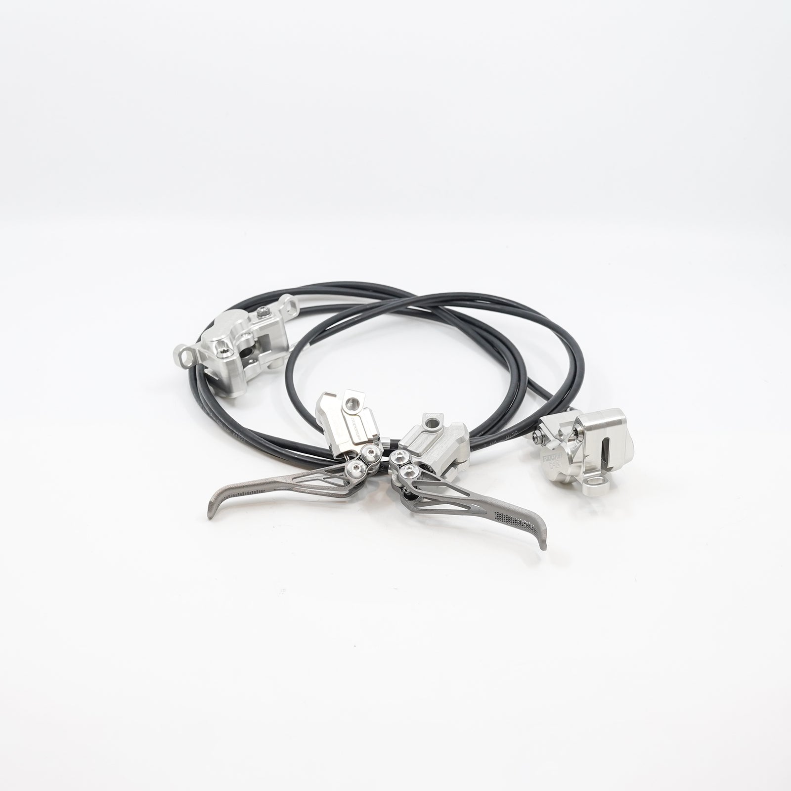 Trickstuff Piccola HD Titanium Disc Brake Set - Silver