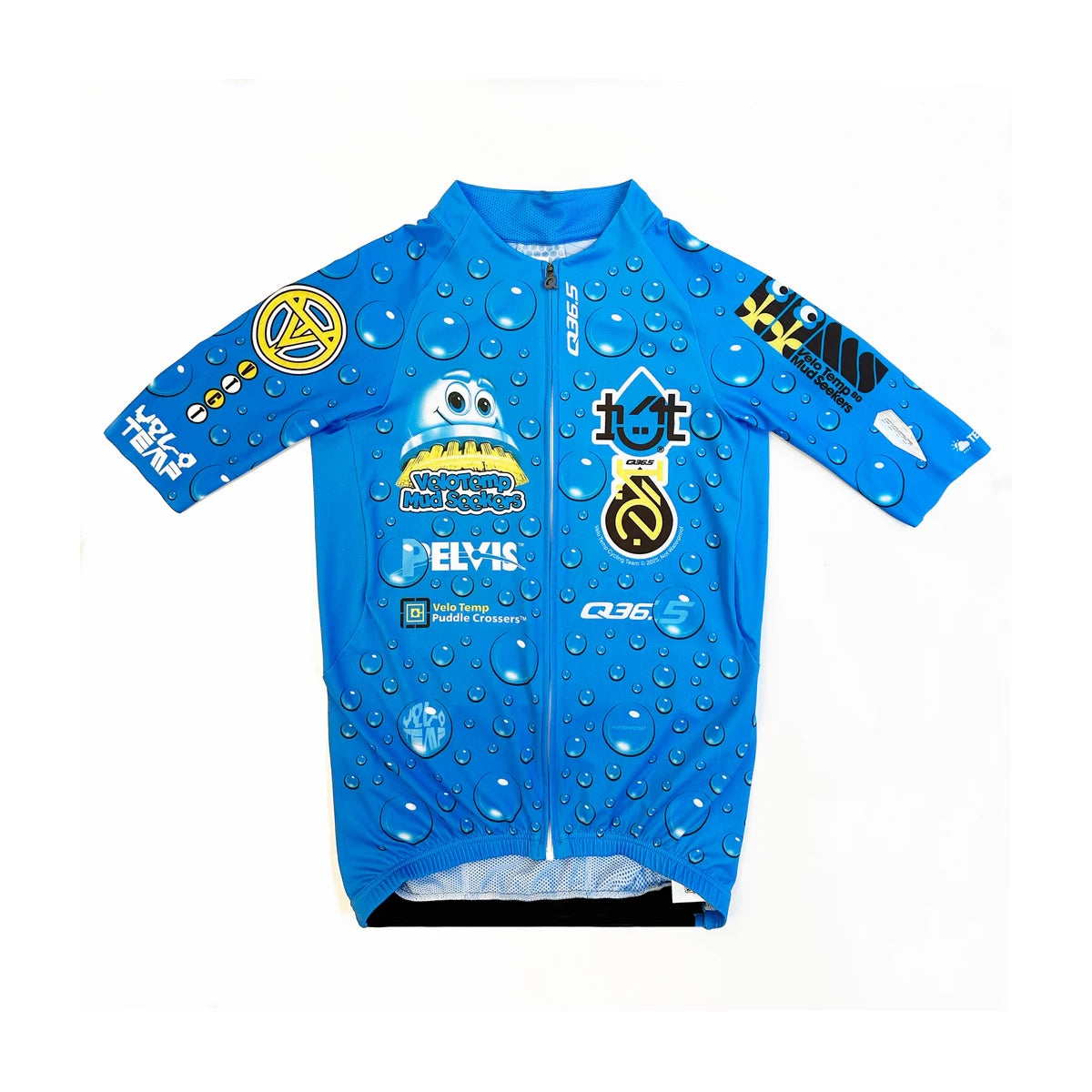 VELO TEMP Mudseeker Jersey by David Thiam - Blue